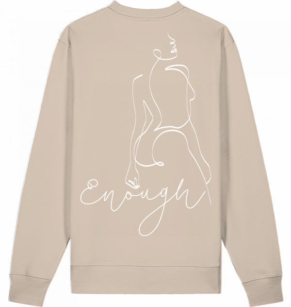 Loungewear I Am Enough Organic Unisex Sweatshirt