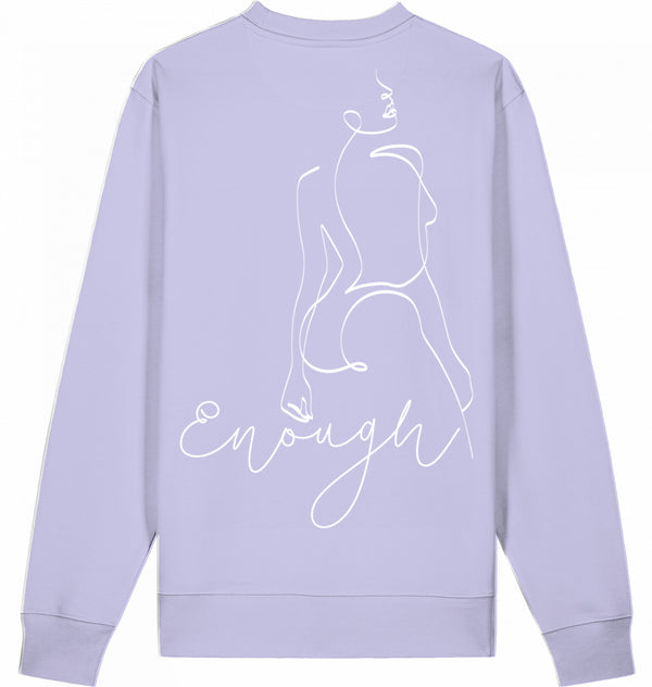 Loungewear I Am Enough Organic Unisex Sweatshirt