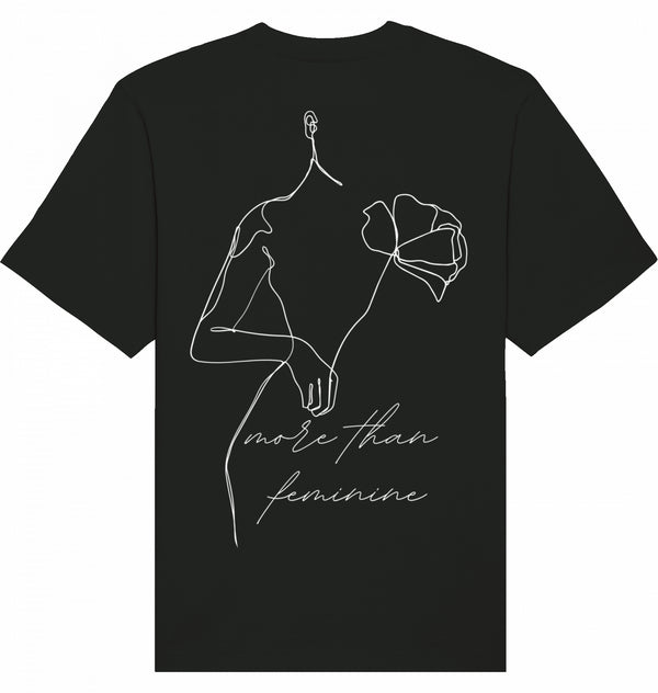 Loungewear More Than Feminine Organic Unisex T-Shirt