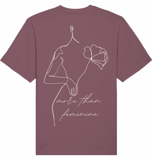 Loungewear More Than Feminine Organic Unisex T-Shirt