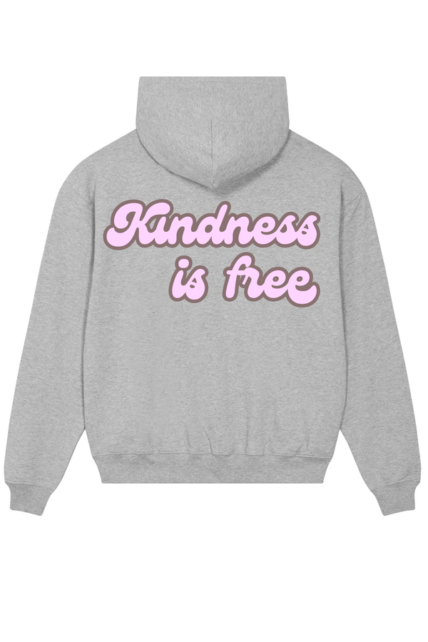 Loungewear Kindness Is Free Organic Unisex Hoodie