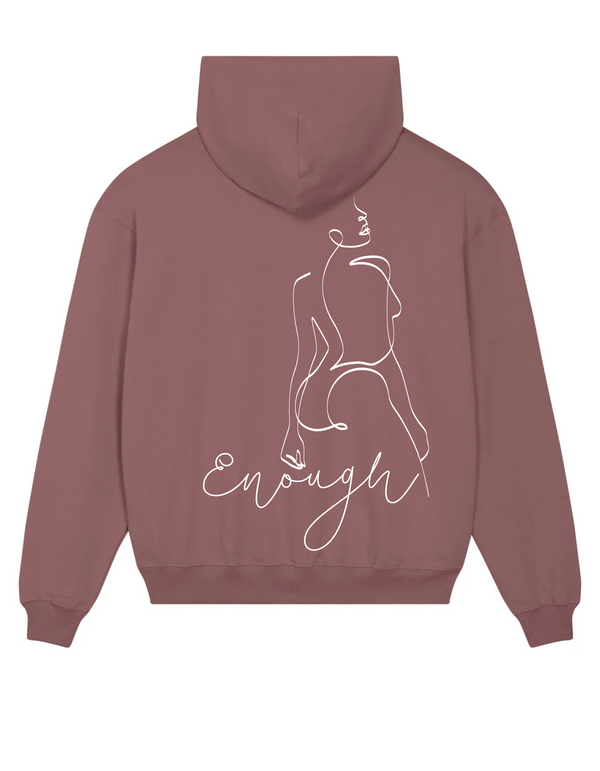 Loungewear I Am Enough Organic Unisex Hoodie