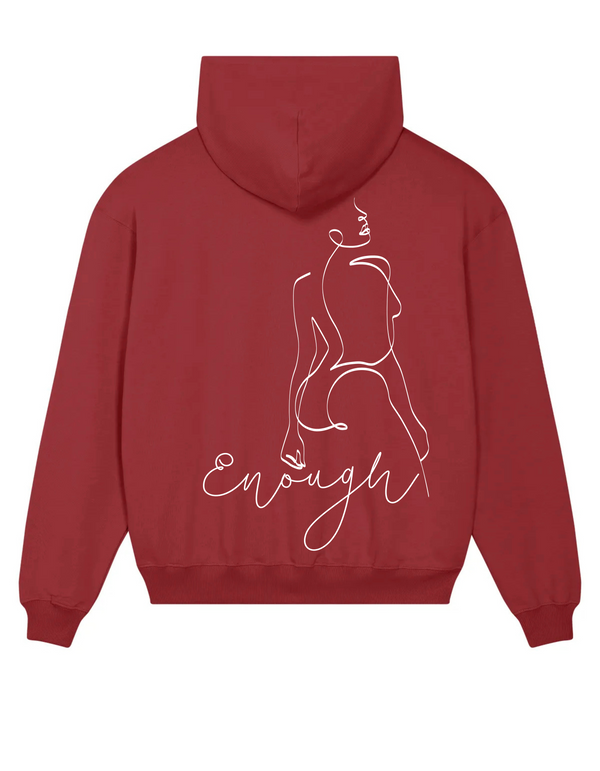 Loungewear I Am Enough Organic Unisex Hoodie