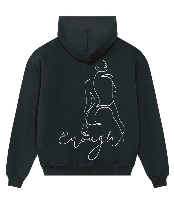 Loungewear I Am Enough Organic Unisex Hoodie