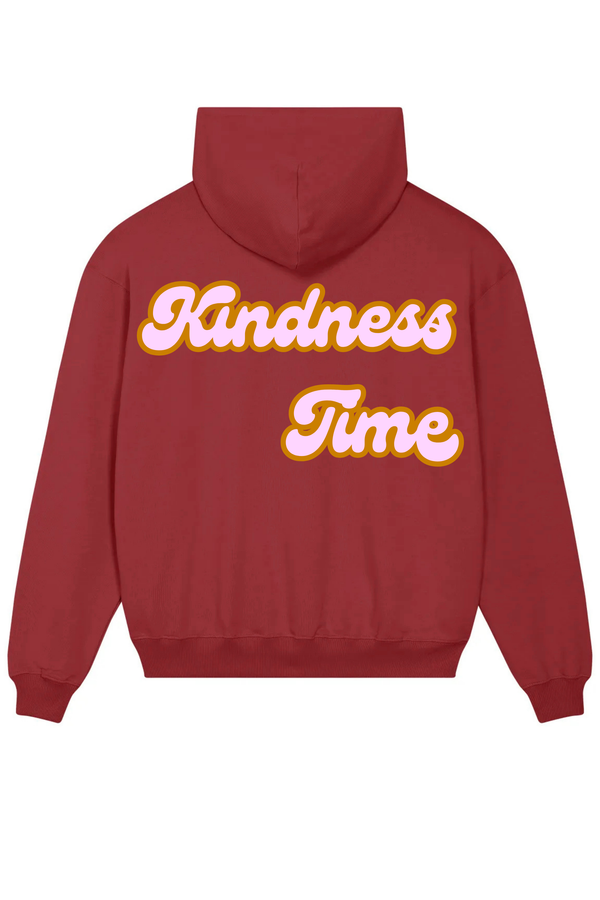 Loungewear Kindness Time Organic Unisex Hoodie