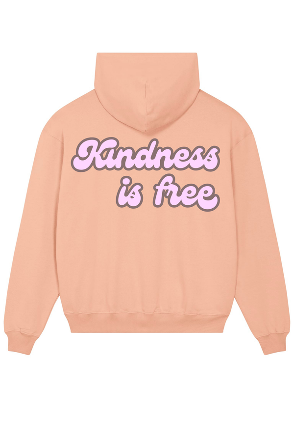 Loungewear Kindness Is Free Organic Unisex Hoodie