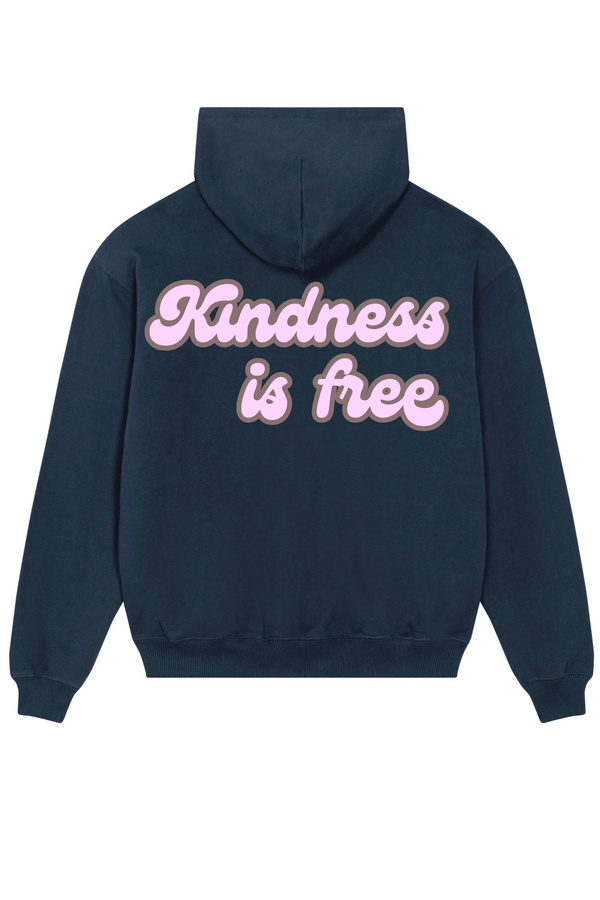 Loungewear Kindness Is Free Organic Unisex Hoodie