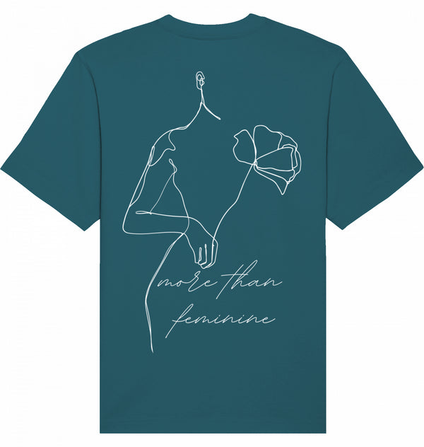 Loungewear More Than Feminine Organic Unisex T-Shirt