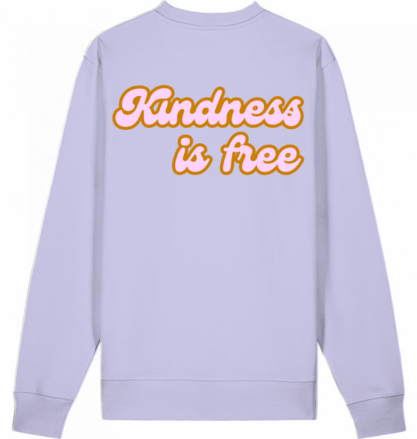 Loungewear Kindness Is Free Organic Unisex Sweatshirt