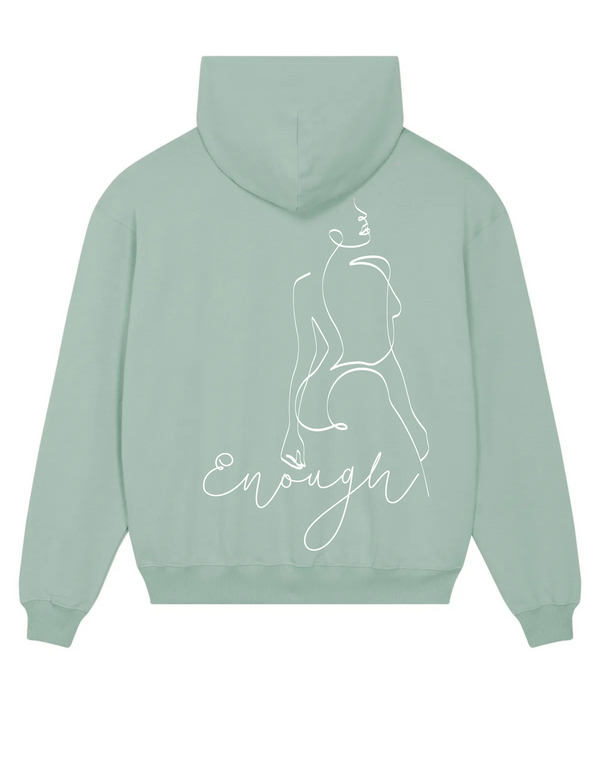 Loungewear I Am Enough Organic Unisex Hoodie