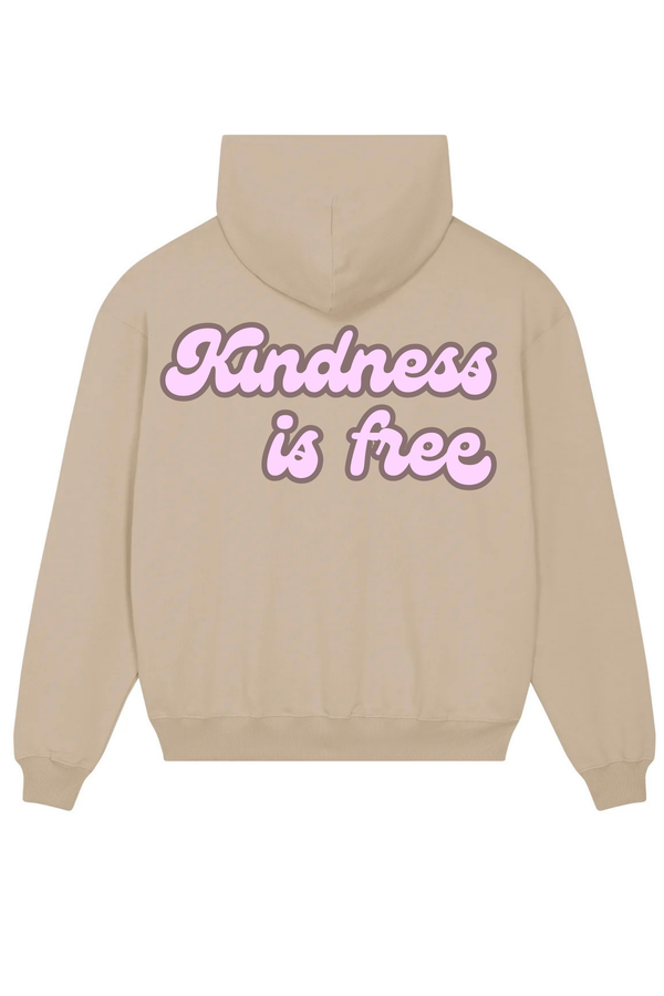 Loungewear Kindness Is Free Organic Unisex Hoodie