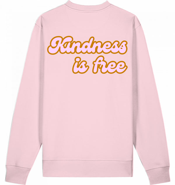 Loungewear Kindness Is Free Organic Unisex Sweatshirt