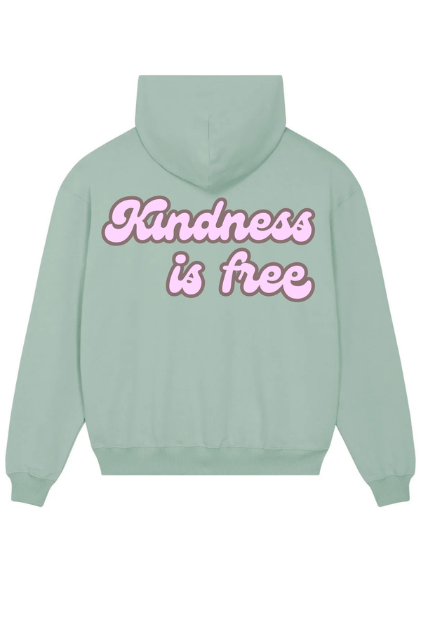 Loungewear Kindness Is Free Organic Unisex Hoodie