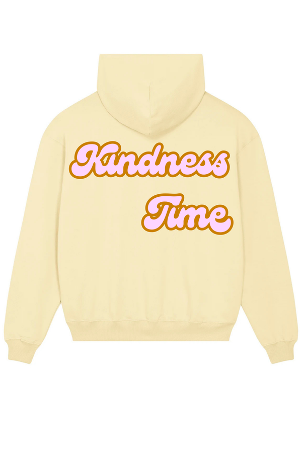 Loungewear Kindness Time Organic Unisex Hoodie