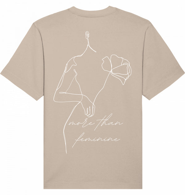 Loungewear More Than Feminine Organic Unisex T-Shirt