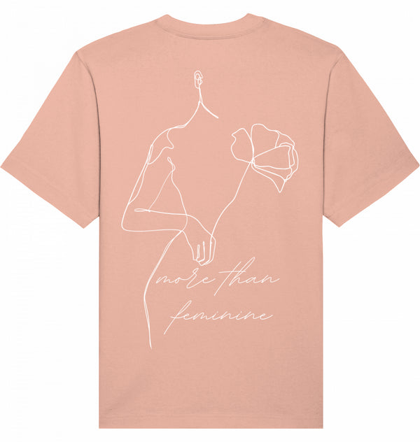 Loungewear More Than Feminine Organic Unisex T-Shirt