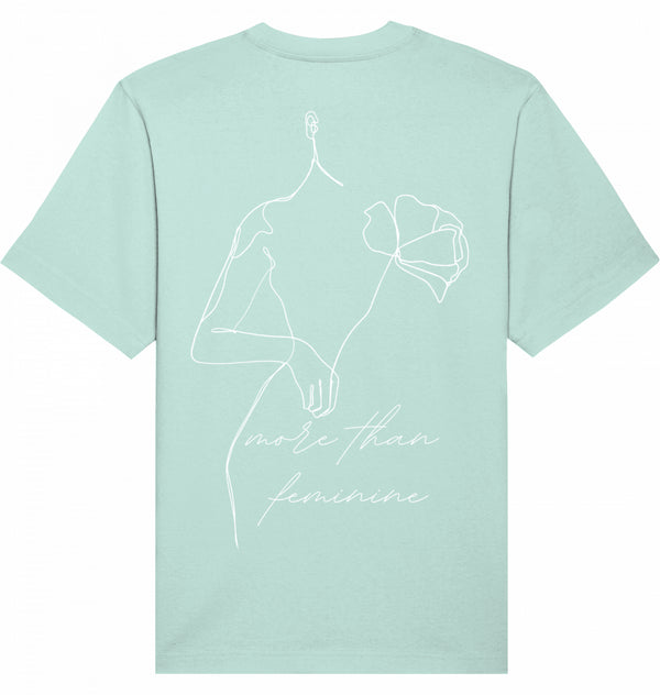 Loungewear More Than Feminine Organic Unisex T-Shirt